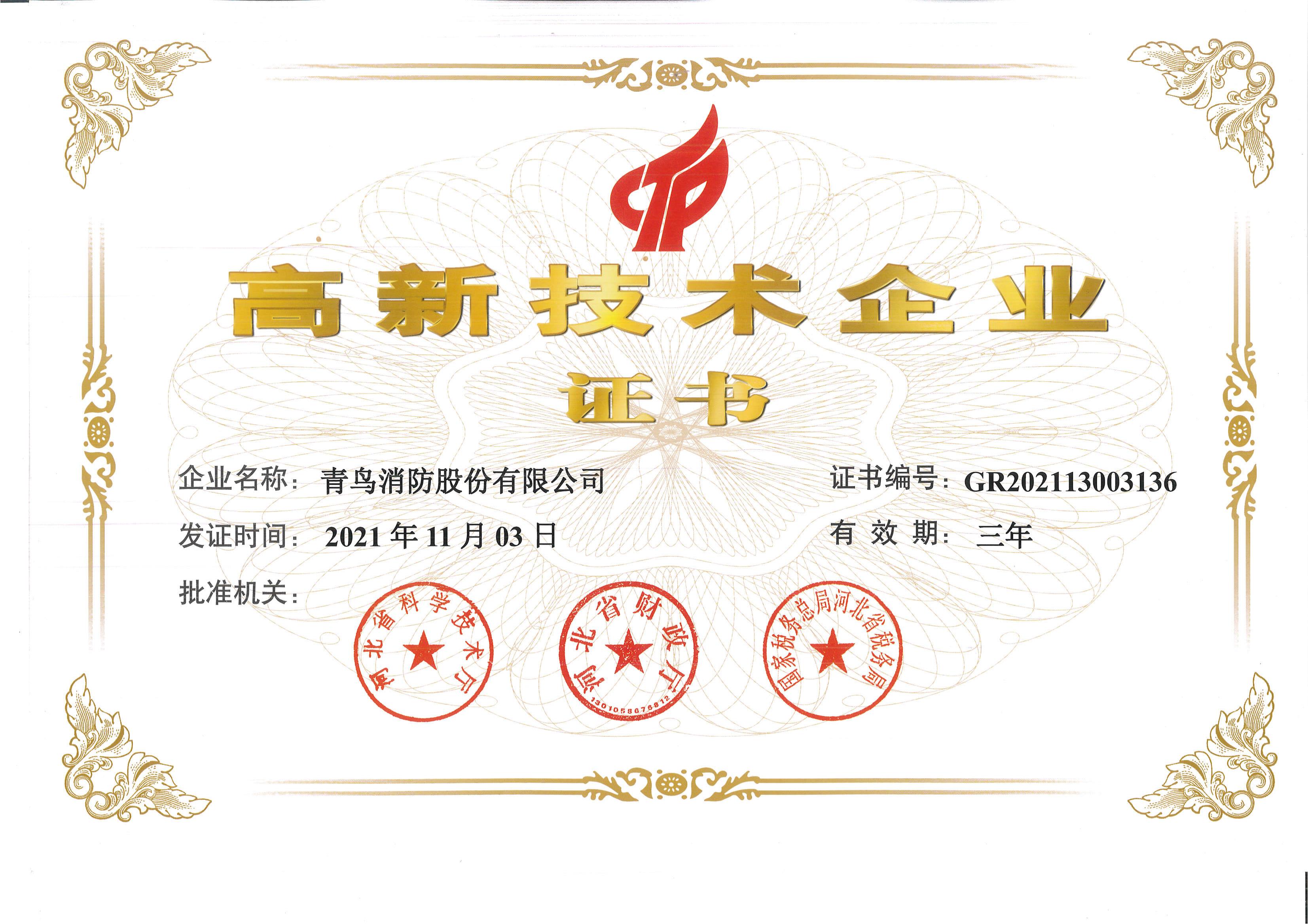 2021高新技术企业